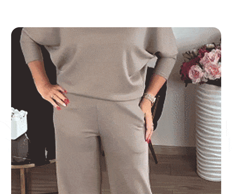 ⏳ Ofertă specială limitată în timp ⏰ Set elegant din 3 piese: cardigan lung, top și pantaloni 💞